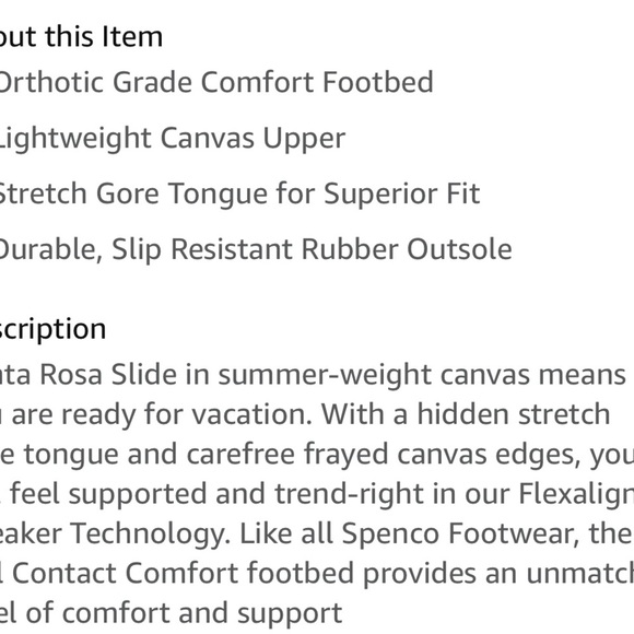 Spenco | Santa Rosa Mules Slide On Sneakers - Picture 10 of 10